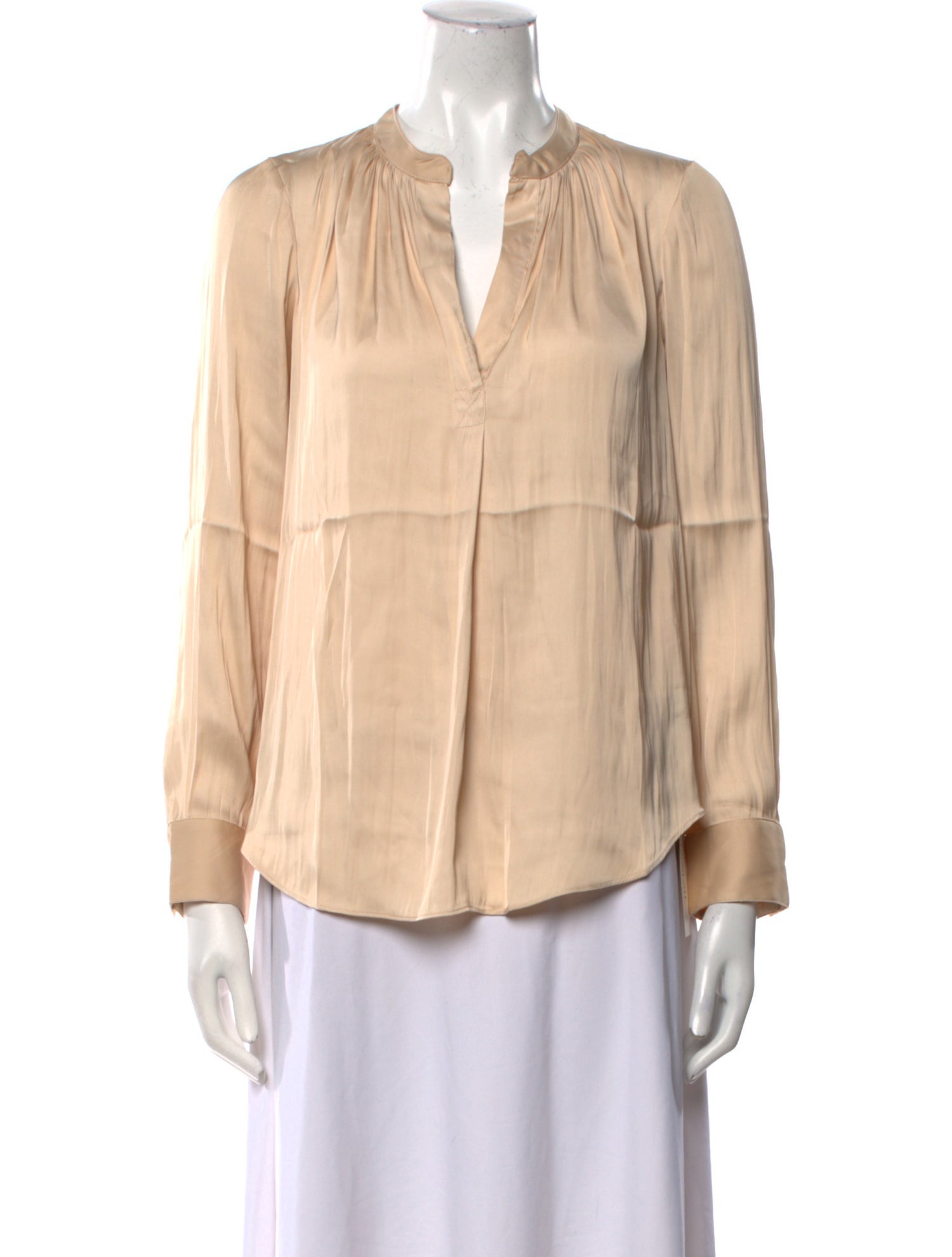 Zadig & Voltaire V-Neck Long Sleeve Blouse